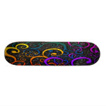 Bunt blühen Sie MusterSkateboard Individuelle Skateboards