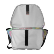 bunter Osterei-Pastellplastikhintergrund Kuriertasche