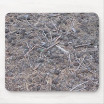 Bürsten-und Kiefern-Kegel Mousepad