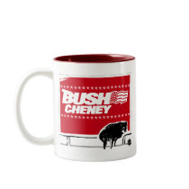 Bush-Zeichen Becher