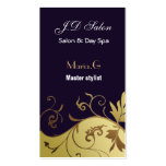 Businesscards de salon cartes de visite professionnelles