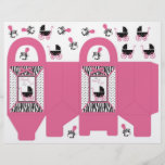 Butikechic-Bevorzugungs-Korb Flyer