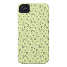 Butterblumegelbe BlumenBlumenknospen und -herzen Case-Mate iPhone 4 Hüllen