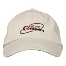 C4VR Logo gestickter heller Hut Baseballkappe