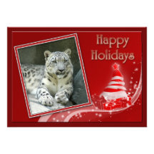 c-2011-snow-leopard-011 cartons d'invitation personnalisés