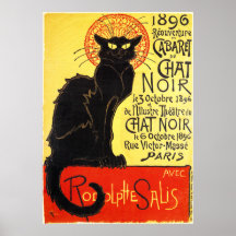 Cabaret du Chat Noir, Steinlen Posterdrucke