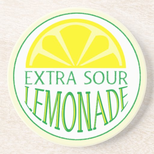 Caboteur aigre supplémentaire de limonade dessous de verres