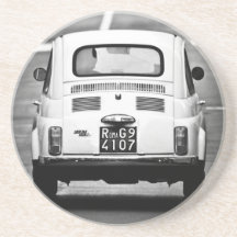 Caboteur vintage de Fiat 500 Dessous De Verres