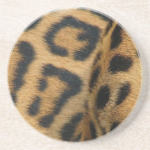 Caboteurs de motif de fourrure de Jaguar Dessous De Verre