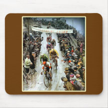 Cadeau vintage renversant de Cylcing Tapis De Souris