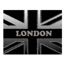 Cadeaux d'art de drapeau d'Union Jack Londres Cartes Postales