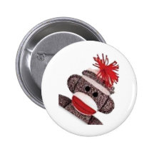 Cadeaux de produits de marchandises de singe de ch badge