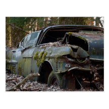Cadillac-Reihe 62 Postkarte
