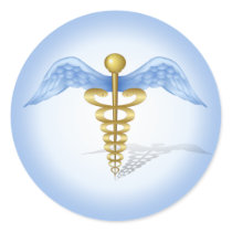 Caduceus-medizinisches Symbol