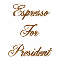 Café express pour le président photos en relief