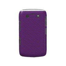 Caisse audacieuse de Blackberry de motif pourpre Coques Blackberry
