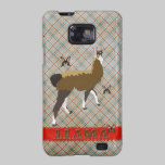 Caisse chanceuse de plaid de lama coques case-mate