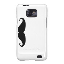 Caisse de galaxie de moustache coques samsung galaxy s2