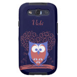 Caisse mignonne lunatique bleue rouge de la galaxi coques galaxy SIII