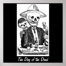 Calaveras de Guadalajara, Mexique Poster