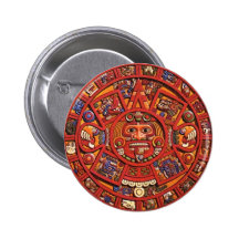 Calendrier maya badge avec épingle