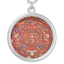 calendrier maya pendentif
