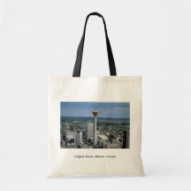 Calgary-Turm, Alberta, Kanada Einkaufstaschen