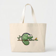 Caméléon Sac De Toile