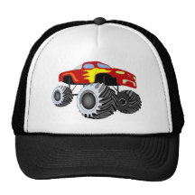 Camion de monstre casquettes de camionneur