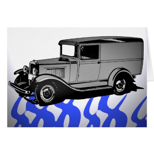 CAMIONNETTE DE 1931 CHEVY CARTE DE VŒUX