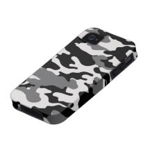 Camo noir - cas de Coque-Compagnon pour iPhone4 iPhone 4 Case