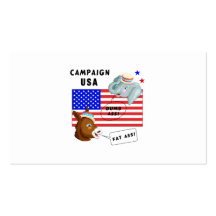 Campagne Etats-Unis de jour d'élection Cartes De Visite Professionnelles