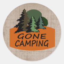 Camper allé autocollants