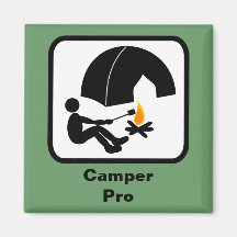 Camper Pro Kühlschrankmagnet