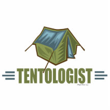 Camping, tente photo sculptures