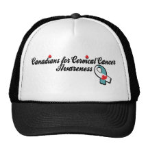 Canadiens pour le chapeau de conscience de cancer  casquette de camionneur