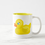 Canard en caoutchouc jaune tasse à café