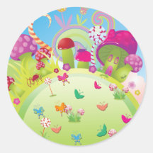 Candyland 1 (Schablone) Sticker