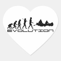 Canoer Canoers Kajak-Sport-Evolutions-Kunst Sticker