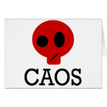 Caos Carte De Vœux