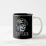 Capitaine borgne de pirate tasse