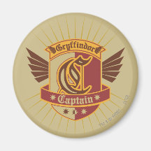 Capitaine Emblem de Gryffindor Quidditch Aimant Pour Réfrigérateur