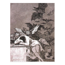 Caprichos - der Schlaf von Grund Sumario EL klagt? Postkarte