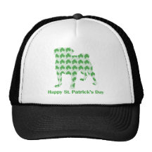 Carlin du jour de St Patrick Casquettes