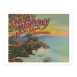 Carmel, Monterey, et verger Pacifique, CA - accuei Carte Postale