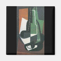 Carrafe par Juan Gris Aimants Pour Réfrigérateur