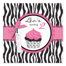Carré chic D d'invitation de petits gâteaux de bou