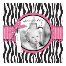 Carré chic d'invitation de photo de petits gâteaux