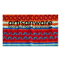 carte d'affaires/profil de Knit d'Artisanware de b Modèles De Cartes De Visite