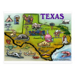 Carte de bande dessinée du TEXAS Cartes Postales